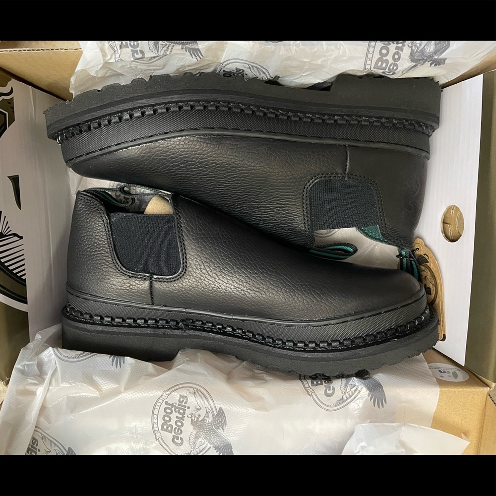 Black Georgia boots